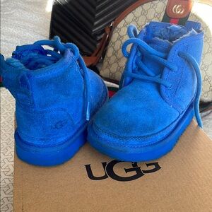 UGG Kids Blue Shoes